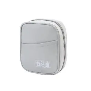 Storage Pouch for Small Electronics and Accessories,Tech Bag,Electronic Organizer Case Compatible with MacBook Laptop Charger,Mouse,Cables,Hub,Power Bank,Earphone,Toiletries Cosmetics (Grey) Storage Pouch for Small Electronics and Accessories,Tech Bag,Electronic Organizer Case Compatible with MacBook Laptop Charger,Mouse,Cables,Hub,Power Bank,Earphone,Toiletries Cosmetics (Grey)