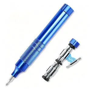 24 in 1 Mini Screwdriver Set, Eyeglass Repair Kit, Blue | Magnetic Torx Bit Set, EDC Pen Screwdriver for Eyeglasses, Jewelry, Electronics, Watches, Phones, Laptops, Gadgets Repair 24 in 1 Mini Screwdriver Set, Eyeglass Repair Kit, Blue | Magnetic Torx Bit Set, EDC Pen Screwdriver for Eyeglasses, Jewelry, Electronics, Watches, Phones, Laptops, Gadgets Repair