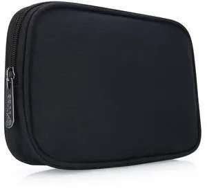 Travel Tech Organizer Bag (8.66" x 5.51") Canvas Electronics Accessories Case for Mouse, USB-C Charger, Cables, Power Bank, SSD, Dongle, Hub & Earphone | Toiletry & Cosmetics Pouch | Black Travel Tech Organizer Bag (8.66" x 5.51") Canvas Electronics Accessories Case for Mouse, USB-C Charger, Cables, Power Bank, SSD, Dongle, Hub & Earphone | Toiletry & Cosmetics Pouch | Black