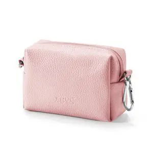 Small Tech Pouch, Compact Electronics Organizer Travel Case, Pink | Cable Organizer Bag for Chargers, Power Banks, Hard Drives, Earbuds, Cords and Digital Accessories, with Metal Carabine Small Tech Pouch, Compact Electronics Organizer Travel Case, Pink | Cable Organizer Bag for Chargers, Power Banks, Hard Drives, Earbuds, Cords and Digital Accessories, with Metal Carabine