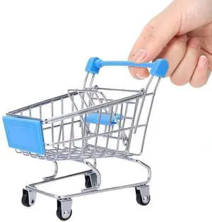 Mini Shopping CartSupermarket Handcart Mini Shopping Cart Mini Supermarket Storage Toy Decorative Ornaments for Storage Toys (Toy Shopping cart Blue) Mini Shopping CartSupermarket Handcart Mini Shopping Cart Mini Supermarket Storage Toy Decorative Ornaments for Storage Toys (Toy Shopping cart Blue)