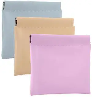 3 PCS Small Makeup Bags for Purse - Coin Purse for Women | Mini Leather Makeup Bag,Cosmetic Pouches,Portable Cosmetic Bags,Travel Containers,Lipstick,Coins,Jewelry 3 PCS Small Makeup Bags for Purse - Coin Purse for Women | Mini Leather Makeup Bag,Cosmetic Pouches,Portable Cosmetic Bags,Travel Containers,Lipstick,Coins,Jewelry