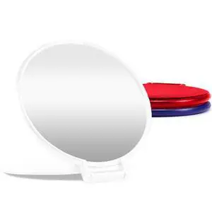 Compact Mirror Bulk, 3-Pack, 2.4" Dia, Small Mirror Size, 3 Colors | Travel compact mirror for purse or pocket. Mini small mirror for on-the-go touch-ups. Lightweight, fits anywhere Compact Mirror Bulk, 3-Pack, 2.4" Dia, Small Mirror Size, 3 Colors | Travel compact mirror for purse or pocket. Mini small mirror for on-the-go touch-ups. Lightweight, fits anywhere