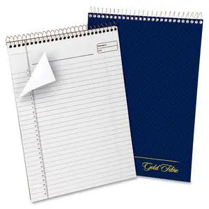 Gold Fibre Project Planner, Top-Wire Bound, 8-1/2" x 11-3/4", Project Rule, Navy Cover, 70 Sheets (20-815) , White Gold Fibre Project Planner, Top-Wire Bound, 8-1/2" x 11-3/4", Project Rule, Navy Cover, 70 Sheets (20-815) , White