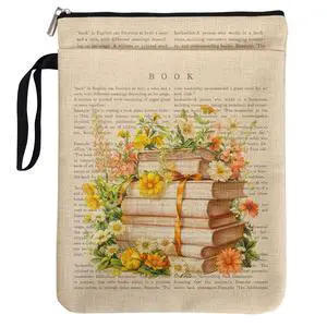 BookFloral Book Sleeve for Book Lovers, Wildflower Book Covers Protector for Paperbacks with Handle Pocket for Reader Bookworm Bookish, Book Club Gifts for Chritsmas, Reading Accessories for Student BookFloral Book Sleeve for Book Lovers, Wildflower Book Covers Protector for Paperbacks with Handle Pocket for Reader Bookworm Bookish, Book Club Gifts for Chritsmas, Reading Accessories for Student