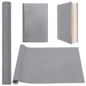 51 x 11.8 Inch Silver Gray Book Cloth Paper Backed Book Cover Suede Fabric Surface Bookbinding for Book Binding Supplies Scrapbooking Protector Book Cloth Album Adult DIY Crafts 51 x 11.8 Inch Silver Gray Book Cloth Paper Backed Book Cover Suede Fabric Surface Bookbinding for Book Binding Supplies Scrapbooking Protector Book Cloth Album Adult DIY Crafts