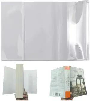 A5 Clear Cover, Adjustable Notebook Cover - Universal Fit for Midori, Traveler's Notebook, Clear Plastic Book Protector for Hobonichi A5 Clear Cover, Adjustable Notebook Cover - Universal Fit for Midori, Traveler's Notebook, Clear Plastic Book Protector for Hobonichi