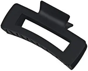 Large Hair Claw Clips for Thick Hair, Hair Clips for Women and Girls, Big Hair Jaw Clips Strong Hold Banana Clips for All Hair Types (Black, 1 Pack) Large Hair Claw Clips for Thick Hair, Hair Clips for Women and Girls, Big Hair Jaw Clips Strong Hold Banana Clips for All Hair Types (Black, 1 Pack)