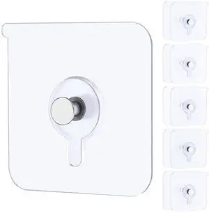 10 Pcs Adhesive Picture Hooks, No Drill Screw Stickers | 20 lbs load, 2.2" size, heavy duty picture hangers without nails, hooks for hanging frame hanger, for bathroom kitchen 10 Pcs Adhesive Picture Hooks, No Drill Screw Stickers | 20 lbs load, 2.2" size, heavy duty picture hangers without nails, hooks for hanging frame hanger, for bathroom kitchen