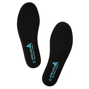 Memory Foam Insoles for Men & Women - Replacement Cushion Shoe Inserts for Work Boots, Running Shoes, Hiking, Sneakers & Loafers - Shock Absorbing Support for Foot Pain Relief & All-Day Comfort Black Memory Foam Insoles for Men & Women - Replacement Cushion Shoe Inserts for Work Boots, Running Shoes, Hiking, Sneakers & Loafers - Shock Absorbing Support for Foot Pain Relief & All-Day Comfort Black