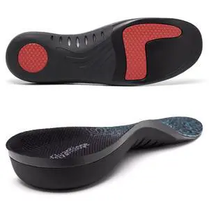 Plantar Fasciitis Insoles for Men Women, 220+ lbs Heavy Duty Support Pain Relief Orthotics, High Arch Support for Pain Relief, Flat Feet Orthotic Insert, Work Boot Shoe Insole Fit for Standing All Day Plantar Fasciitis Insoles for Men Women, 220+ lbs Heavy Duty Support Pain Relief Orthotics, High Arch Support for Pain Relief, Flat Feet Orthotic Insert, Work Boot Shoe Insole Fit for Standing All Day