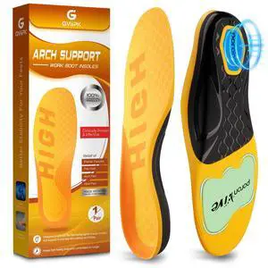 280+lbs Plantar Fasciitis High Arch Support Insole for Men Women,Heavy Duty Orthotics Inserts for Work Shoes & Boots,Plantar Fasciitis & Arch Support,Heavy Duty Support Pain Relief Orthotics 3.1 CM L 280+lbs Plantar Fasciitis High Arch Support Insole for Men Women,Heavy Duty Orthotics Inserts for Work Shoes & Boots,Plantar Fasciitis & Arch Support,Heavy Duty Support Pain Relief Orthotics 3.1 CM L