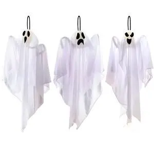 3 PCS Halloween Party Decorations 27.5" Hanging Ghosts, Cute Flying Ghosts for Front Yard Patio Lawn Garden Party Décor and Holiday Decorations 3 PCS Halloween Party Decorations 27.5" Hanging Ghosts, Cute Flying Ghosts for Front Yard Patio Lawn Garden Party Décor and Holiday Decorations