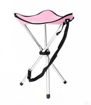 Folding Camping Stool,16.5" Folding Camping Chairs,Portable Tripod Seat,Outdoor Travel Tall Chair for Camping Walking Hunting Hiking Fishing Mountaineering Picnic Beach BBQ Garden Lawn(Pink) Folding Camping Stool,16.5" Folding Camping Chairs,Portable Tripod Seat,Outdoor Travel Tall Chair for Camping Walking Hunting Hiking Fishing Mountaineering Picnic Beach BBQ Garden Lawn(Pink)