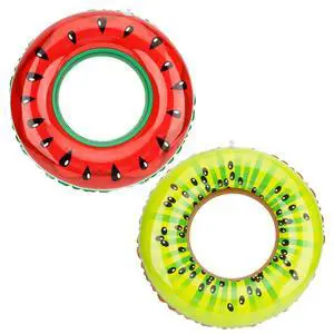 Pool Tubes for Kids, Inflatable Pool Floats, Inner Tubes for Pool, 2 Pack Summer Fruits Pool Floating Tubes Swim Tube Rings Inflatable Pool Toys Floaties for Kids Swimming Pool Lake Beach Party Favors Pool Tubes for Kids, Inflatable Pool Floats, Inner Tubes for Pool, 2 Pack Summer Fruits Pool Floating Tubes Swim Tube Rings Inflatable Pool Toys Floaties for Kids Swimming Pool Lake Beach Party Favors