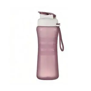 Sports Water Bottle, BPA-Free PP, Leakproof Flip-Top Lid with Carry Strap, 17 oz, for Gym, Hiking, and Everyday Use (Purple) Sports Water Bottle, BPA-Free PP, Leakproof Flip-Top Lid with Carry Strap, 17 oz, for Gym, Hiking, and Everyday Use (Purple)