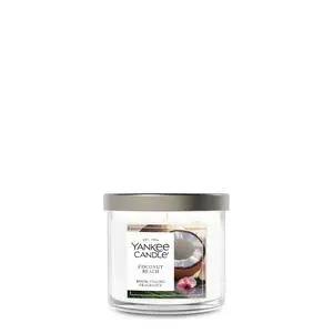 Small Tumbler Scented Candle, Coconut Beach, 4.3 oz, Premium Plant Wax Blend, Up to 40 Hour Burn Time Small Tumbler Scented Candle, Coconut Beach, 4.3 oz, Premium Plant Wax Blend, Up to 40 Hour Burn Time