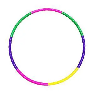 Fitness Exercise Hoop for Kids Ages 3 to 7,Colorful Fitness Hoop or Slim Hoops, Multi-Section Design, Pink, Purple, Yellow, Green, Exercise and Play, Detachable Fitness Ring, Ideal Fitness Exercise Hoop for Kids Ages 3 to 7,Colorful Fitness Hoop or Slim Hoops, Multi-Section Design, Pink, Purple, Yellow, Green, Exercise and Play, Detachable Fitness Ring, Ideal