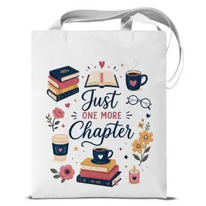 Book Lovers Gifts Cute Books Canvas Tote Bag for Women Bookish Bag | Just One More Chapter Reusable Book Bag for Library Class Shopping, Bookish Gifts for Reader Bookworm Librarian Book Lovers Gifts Cute Books Canvas Tote Bag for Women Bookish Bag | Just One More Chapter Reusable Book Bag for Library Class Shopping, Bookish Gifts for Reader Bookworm Librarian