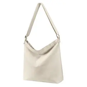off-white Women's blank large Size Canvas Crossbody Tote Handbags Shoulder Bag Hobo Casual Tote Diy/gifts/aesthetic/personalized off-white Women's blank large Size Canvas Crossbody Tote Handbags Shoulder Bag Hobo Casual Tote Diy/gifts/aesthetic/personalized