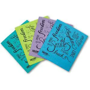 Cloth, 4-Pack Versatile Swedish Dishcloths for Kitchen and Household Use, Reusable Cleaning Cloths, Planet-Friendly, Dishwasher and Dryer-Safe, Assorted Colors Cloth, 4-Pack Versatile Swedish Dishcloths for Kitchen and Household Use, Reusable Cleaning Cloths, Planet-Friendly, Dishwasher and Dryer-Safe, Assorted Colors