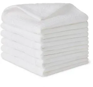 Organic Cotton Waffle Kitchen Dish Cloths, Ultra Absorbent, Quick Drying, Lint-Free, 12 x1 2 inches, 6-Pack, White Organic Cotton Waffle Kitchen Dish Cloths, Ultra Absorbent, Quick Drying, Lint-Free, 12 x1 2 inches, 6-Pack, White