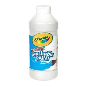 Washable Kids Paint, White, 16oz Washable Kids Paint, White, 16oz