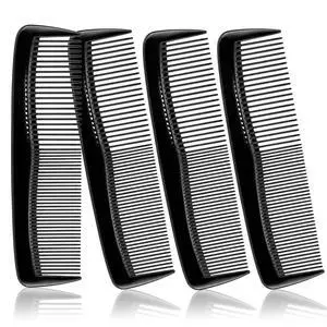 Pocket Hair Comb & Beard Comb for Men Women 4-Pack Black | Peines Para Cabello Wide Tooth Comb & Fine Tooth Comb for All Hair Types Small Hair Comb Set for Travel or Everyday Pocket Hair Comb & Beard Comb for Men Women 4-Pack Black | Peines Para Cabello Wide Tooth Comb & Fine Tooth Comb for All Hair Types Small Hair Comb Set for Travel or Everyday
