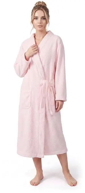 Pink Women's Bathrobe, Large Pink Women's Bathrobe, Large