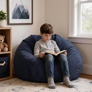 Bean Bag Chairs Memory Kids Chair Foam Filled Reading Gaming Sofa Bedroom Bean Bag Chairs Memory Kids Chair Foam Filled Reading Gaming Sofa Bedroom