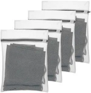 4Pcs Mesh Laundry Bags for Delicates 30x20cm Small Mini Durable Lingerie Bags for Washing Machine Delicates Laundry Bag for Lingerie Underwear Socks Baby Clothes Travel 11.8 x 7.87 Inches 4Pcs Mesh Laundry Bags for Delicates 30x20cm Small Mini Durable Lingerie Bags for Washing Machine Delicates Laundry Bag for Lingerie Underwear Socks Baby Clothes Travel 11.8 x 7.87 Inches