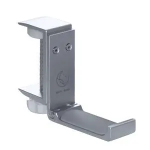 Under Desk Headphone Hanger, Foldable Aluminum Headset Hook for Clean Desk Setup, Space Saving Clamp Mount for Gaming & Home Office Under Desk Headphone Hanger, Foldable Aluminum Headset Hook for Clean Desk Setup, Space Saving Clamp Mount for Gaming & Home Office