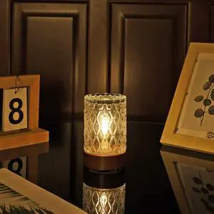 Battery Operated Light with Timer,Adult Night Lights for Bedroom,Mini Lamp for Lndoor Use in Bathroom, Hallway,Glass Decorative Warm Light Lamp (Warm Light) Battery Operated Light with Timer,Adult Night Lights for Bedroom,Mini Lamp for Lndoor Use in Bathroom, Hallway,Glass Decorative Warm Light Lamp (Warm Light)