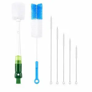 5-in-1 Water Bottle Cleaner Brush Set - 7 Pack, 14.17" Long Narrow Bottle Brush & Straw Brushes, Compatible with Stanley Cups, Tumblers, Sports Bottles, Travel Mugs 5-in-1 Water Bottle Cleaner Brush Set - 7 Pack, 14.17" Long Narrow Bottle Brush & Straw Brushes, Compatible with Stanley Cups, Tumblers, Sports Bottles, Travel Mugs
