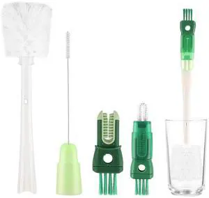 Water Bottle Cleaner Brush,5-in-1 Bottle Scrubber Brush for Cleaning Bottles Set Water Bottle Cleaner Brush,5-in-1 Bottle Scrubber Brush for Cleaning Bottles Set