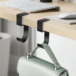 2PCS Purse Hook for Table - Heavy Duty Purse Hanger for Table High-Strength Alloy Materials Purse Holder for Desk Can Hook Bags, Umbrellas, Keys, Cups and Headphone 2PCS Purse Hook for Table - Heavy Duty Purse Hanger for Table High-Strength Alloy Materials Purse Holder for Desk Can Hook Bags, Umbrellas, Keys, Cups and Headphone