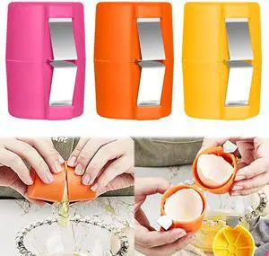3 PCS Egg Shell Opener Egg Separator for Raw Eggs,Hard Boiled Egg Peeler Egg Cube Egg Separator,Quickly Cutting Off Cooked Eggs,Stainless Steel Eggshell Breaker Egg Shell Cutter Kitchen Gadgets 3 PCS Egg Shell Opener Egg Separator for Raw Eggs,Hard Boiled Egg Peeler Egg Cube Egg Separator,Quickly Cutting Off Cooked Eggs,Stainless Steel Eggshell Breaker Egg Shell Cutter Kitchen Gadgets