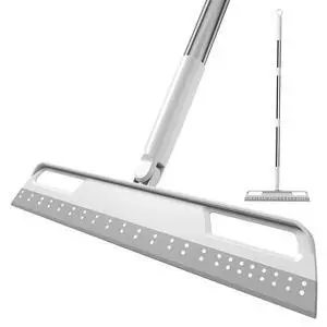 Multifunction Magic Broom, Extended Indoor Detachable,3-in-1 Sweeper Removing Dust Liquid Hair, Adjustable Floor Squeegee,Magic Broom as seen on tvGray Multifunction Magic Broom, Extended Indoor Detachable,3-in-1 Sweeper Removing Dust Liquid Hair, Adjustable Floor Squeegee,Magic Broom as seen on tvGray
