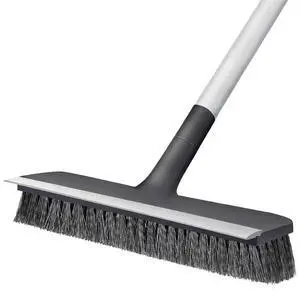 Floor Scrub Brush with Long Handle - Adjustable Handle 2 in 1 Scrape and Heavy-Duty Stiff Bristle Floor Scrubber Brush for Cleaning Bathroom, Kitchen Patio Tile Garage and Deck Floor Scrub Brush with Long Handle - Adjustable Handle 2 in 1 Scrape and Heavy-Duty Stiff Bristle Floor Scrubber Brush for Cleaning Bathroom, Kitchen Patio Tile Garage and Deck
