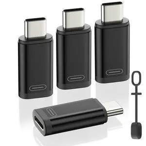 Lightning to USB-C Adapter for iPhone 17 16 15, Charge Only, 4 PCS Lightning to USB-C Adapter for iPhone 17 16 15, Charge Only, 4 PCS