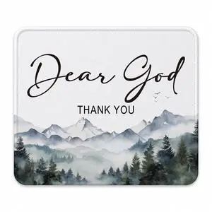 Christian Inspirational Mouse Pad,Christian Gifts for Women,Religious Gifts Non-Slip Rubber Base Mousepads for Home Office Dorm Desk Decor,9.5x7.9 inches Christian Inspirational Mouse Pad,Christian Gifts for Women,Religious Gifts Non-Slip Rubber Base Mousepads for Home Office Dorm Desk Decor,9.5x7.9 inches
