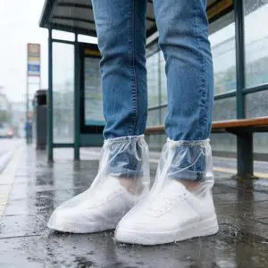 10 Pairs Shoe Covers for Rain, Plastic Disposable Waterproof Shoe Covers Non-Slip Shoe Protectors for Men and Women Outdoor Indoors 10 Pairs Shoe Covers for Rain, Plastic Disposable Waterproof Shoe Covers Non-Slip Shoe Protectors for Men and Women Outdoor Indoors