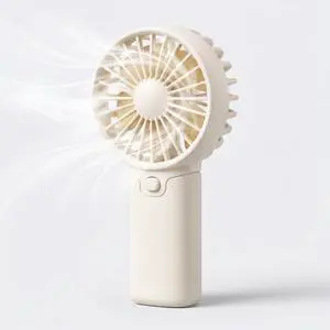 Mini Handheld Fan, AAA Battery Operated Portable Personal Fan with Lanyard, One Button Easy Control, Low Noise Small Fan for Travel, Office, Outdoor Mini Handheld Fan, AAA Battery Operated Portable Personal Fan with Lanyard, One Button Easy Control, Low Noise Small Fan for Travel, Office, Outdoor