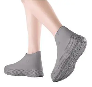 Waterproof Shoe Covers Reusable Shoe Covers for Rain, 2 Pairs Silicone Shoe Covers Waterproof Shoe Covers for Rain Shoe Covers Outdoor Cycling Hiking Men Women (Grey, L) Waterproof Shoe Covers Reusable Shoe Covers for Rain, 2 Pairs Silicone Shoe Covers Waterproof Shoe Covers for Rain Shoe Covers Outdoor Cycling Hiking Men Women (Grey, L)