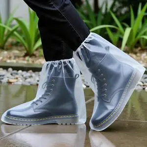 24 pairs of rainproof shoe covers - disposable plastic rain shoe covers - men's and women's plastic shoe covers, waterproof and non slip shoe covers, transparent and individually packaged (11) 24 pairs of rainproof shoe covers - disposable plastic rain shoe covers - men's and women's plastic shoe covers, waterproof and non slip shoe covers, transparent and individually packaged (11)