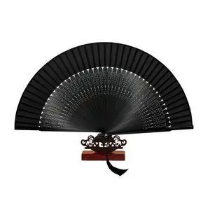 Bamboo Hand Fan Foldable 8.3 Inch, Portable Folding Fan with Pouch for Church Wedding Makeup, Small Decorative Cooling Fan for Women (Black/Hollow) Bamboo Hand Fan Foldable 8.3 Inch, Portable Folding Fan with Pouch for Church Wedding Makeup, Small Decorative Cooling Fan for Women (Black/Hollow)