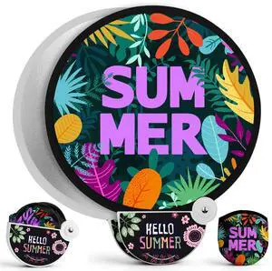 6 PCS Foldable Hand Fans with Matching Pouches, Tropical Summer Round Folding Handheld Fan with Handle, Mini Pocket Fabric Fan Cooling Essentials for Women Travel, Beach, Party Favors (Style 4) 6 PCS Foldable Hand Fans with Matching Pouches, Tropical Summer Round Folding Handheld Fan with Handle, Mini Pocket Fabric Fan Cooling Essentials for Women Travel, Beach, Party Favors (Style 4)