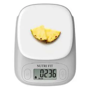 NUTRI FIT Small Food Scale Digital Kitchen Scales Weight Grams Ounces White | 3-Stage Precision, Max 11lbs, Portable Compact Design, Accurate for Cooking Baking Jewelry Coffee Postage, 2 AAA Batteries NUTRI FIT Small Food Scale Digital Kitchen Scales Weight Grams Ounces White | 3-Stage Precision, Max 11lbs, Portable Compact Design, Accurate for Cooking Baking Jewelry Coffee Postage, 2 AAA Batteries
