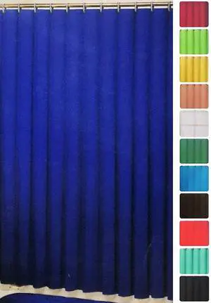 Deluxe Heavy Weight Shower Curtain Liner (Navy) Deluxe Heavy Weight Shower Curtain Liner (Navy)