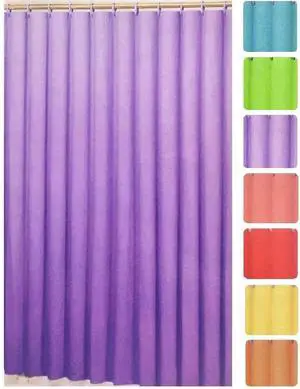 Deluxe Heavy Weight Shower Curtain Liner Bright Color (Purple) Deluxe Heavy Weight Shower Curtain Liner Bright Color (Purple)